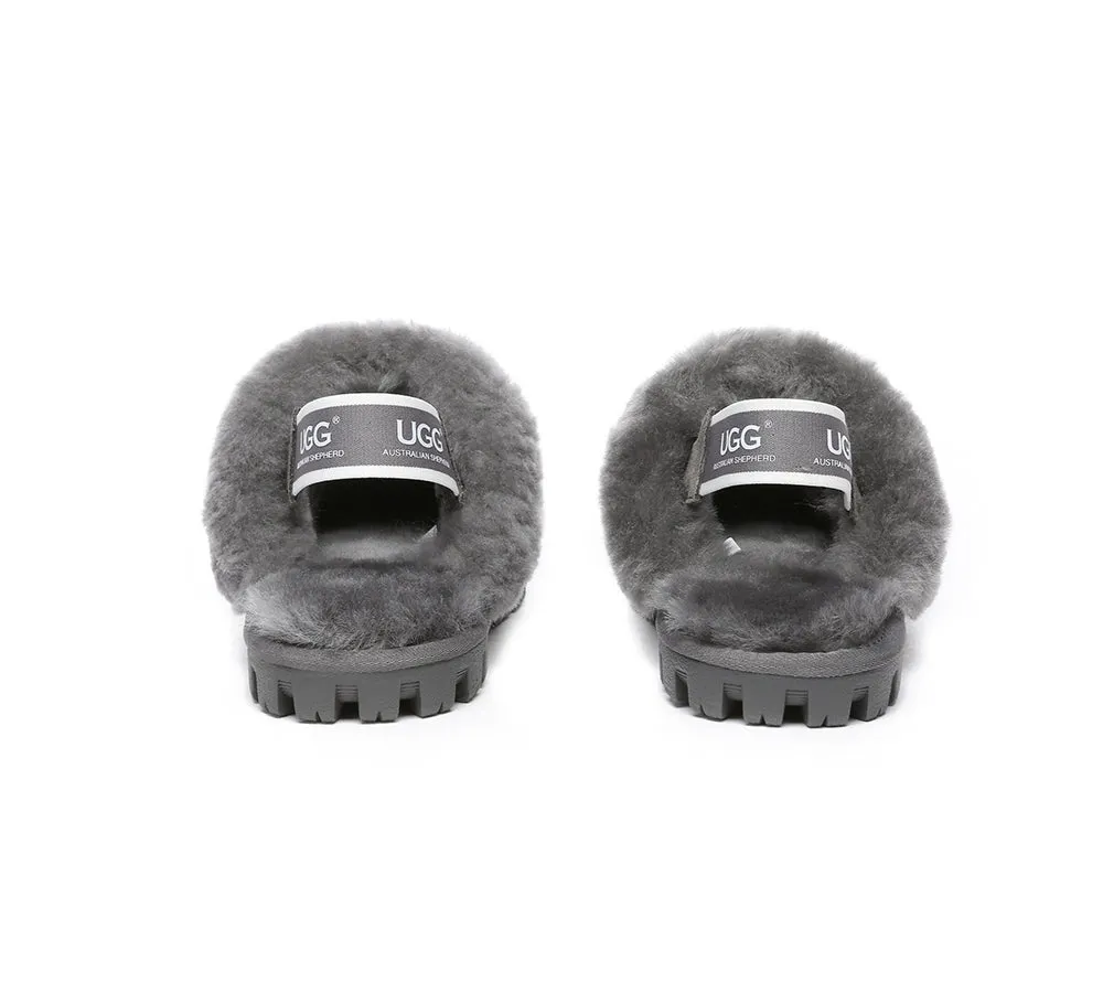 Removable Strap Slingback Slippers Suzie ll