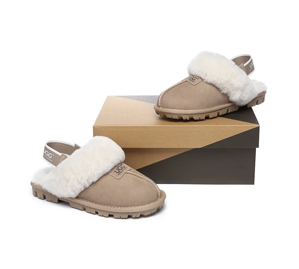 Removable Strap Slingback Slippers Suzie ll