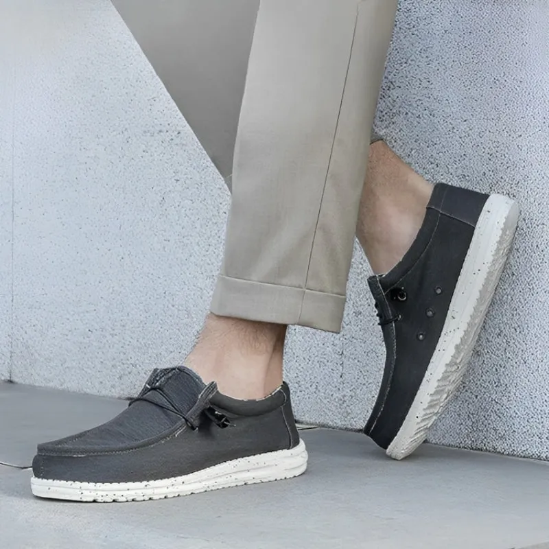 Round Toe Casual Canvas Shoes