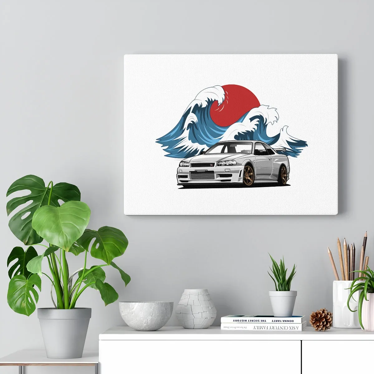 Samuel Rasmussen | 1999 nissan skyline R34 GTR | Canvas