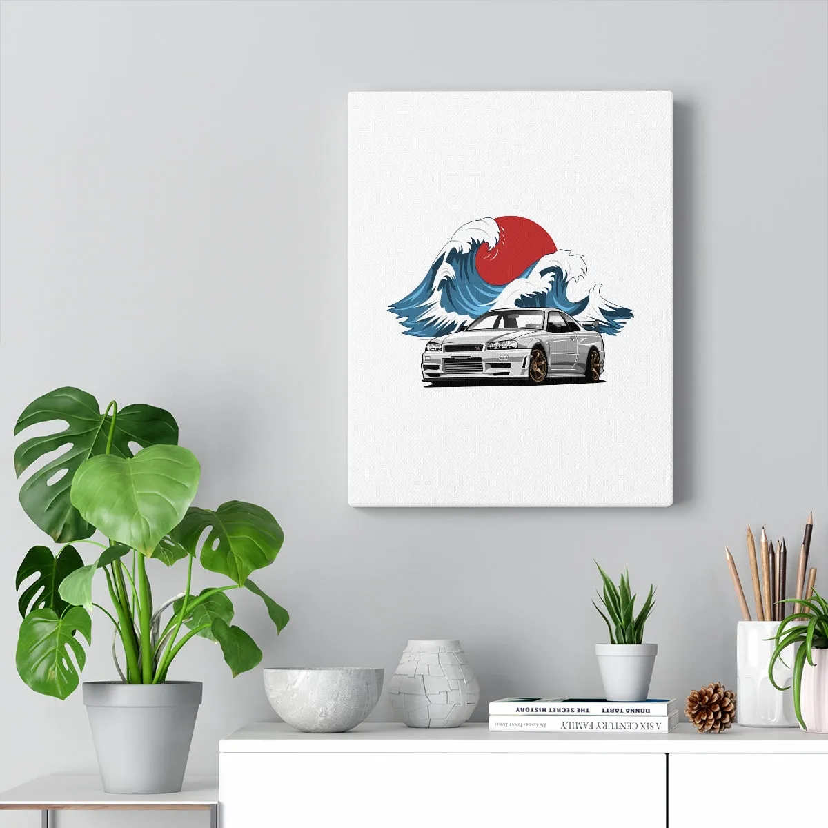 Samuel Rasmussen | 1999 nissan skyline R34 GTR | Canvas