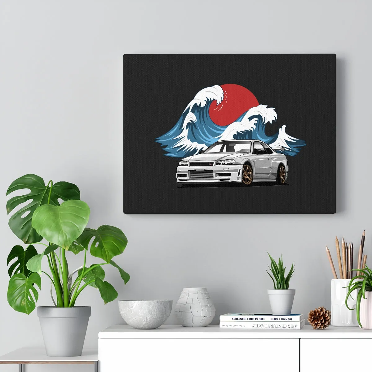 Samuel Rasmussen | 1999 nissan skyline R34 GTR | Canvas