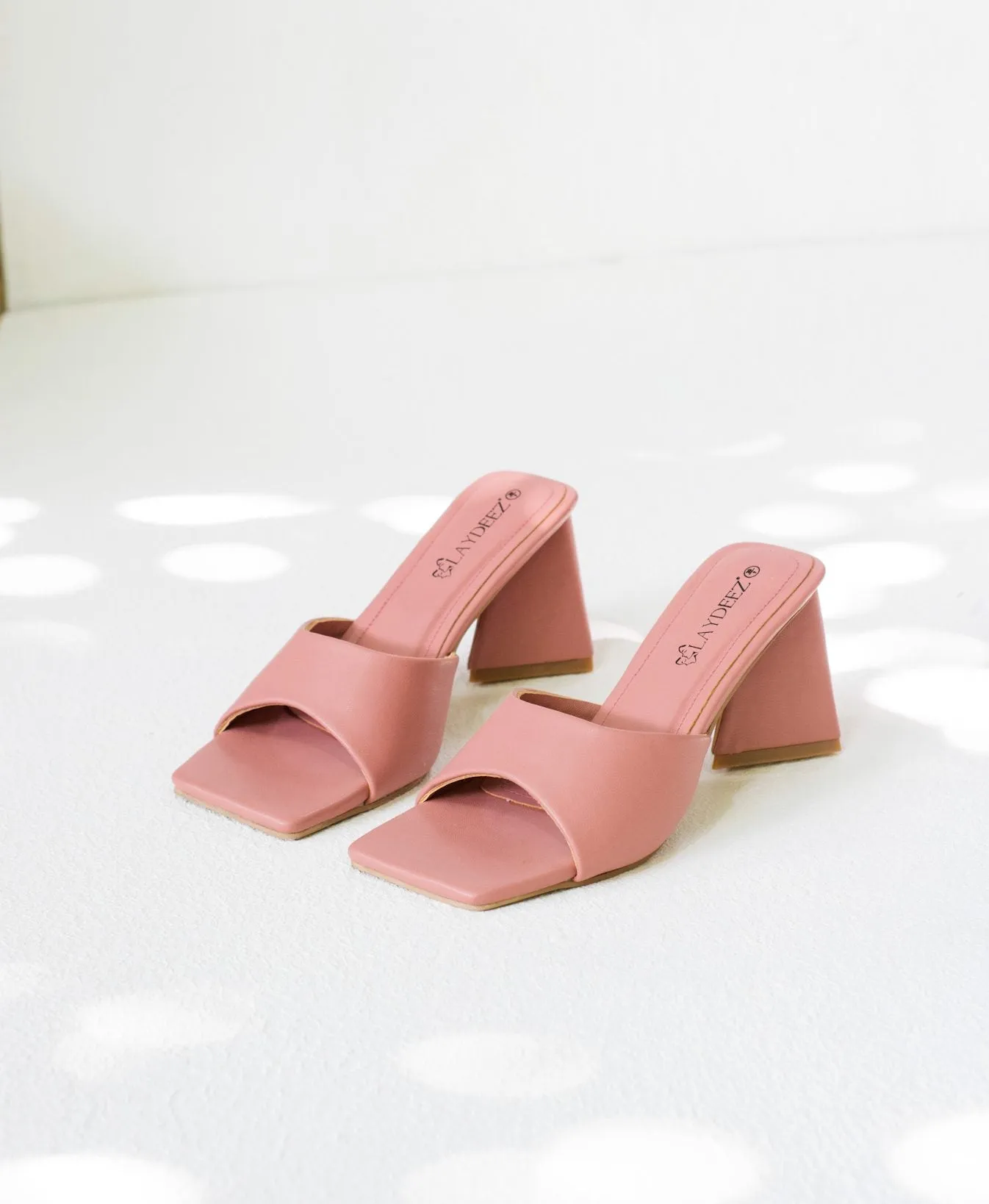 Seoul Triangle Mule Heels