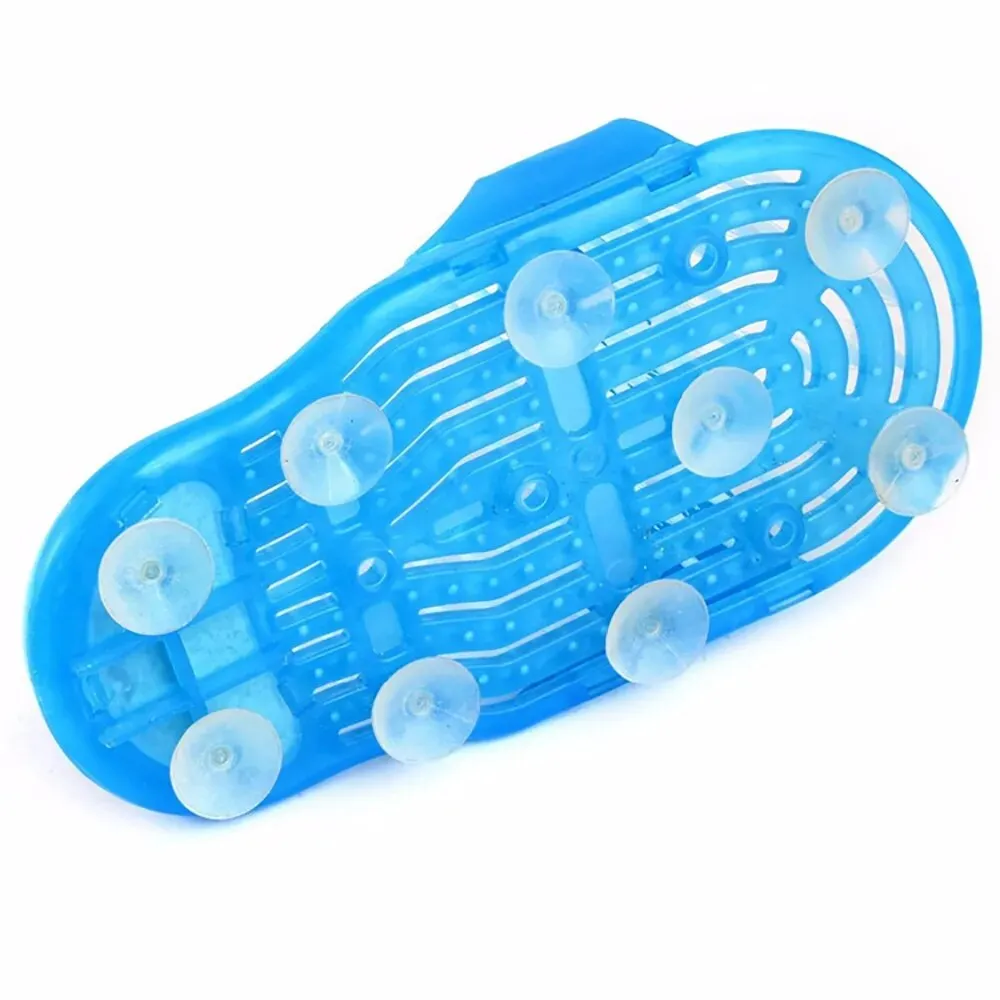 Shower Foot Scrubber Massager Cleaner Spa Exfoliating Washer Wash Slipper