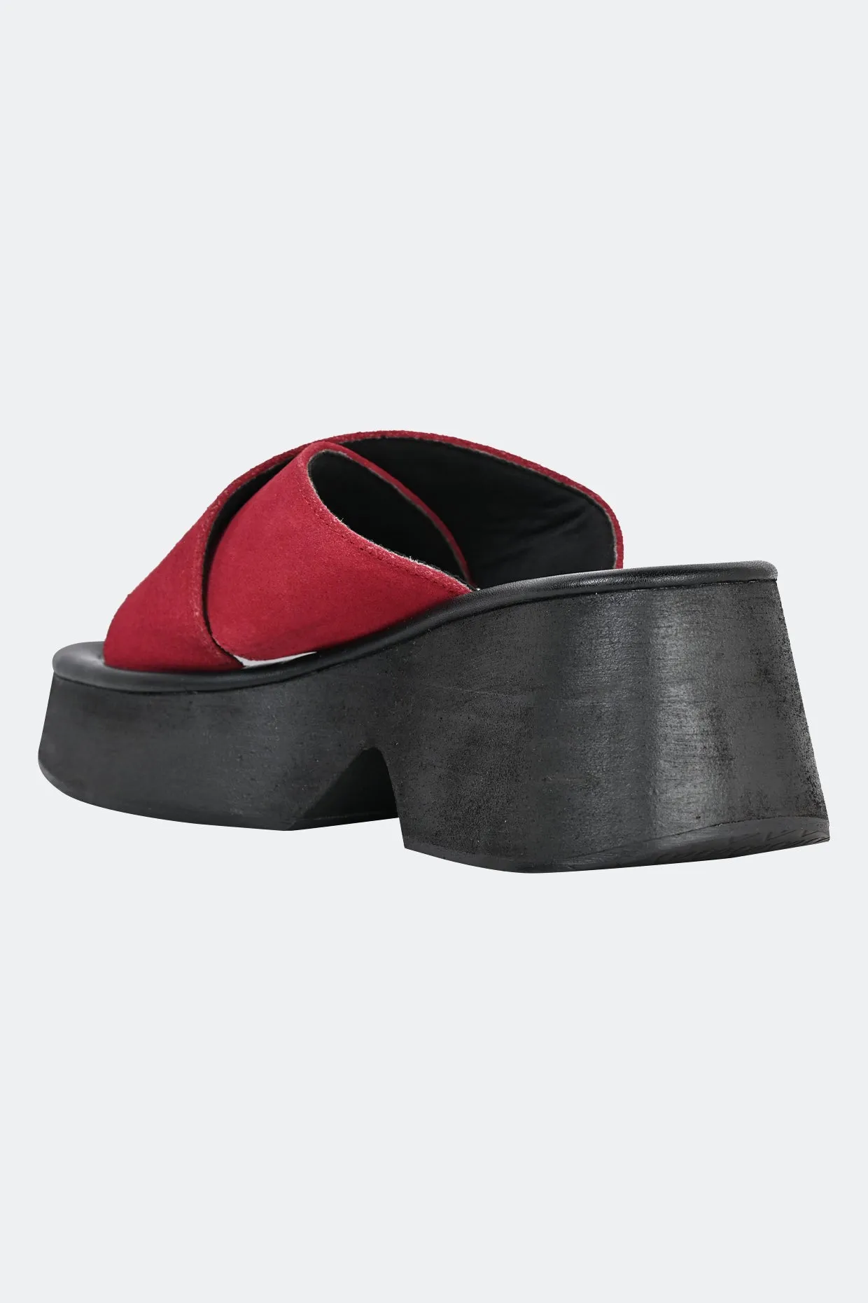 Siena in Red Platform Sandals For Women