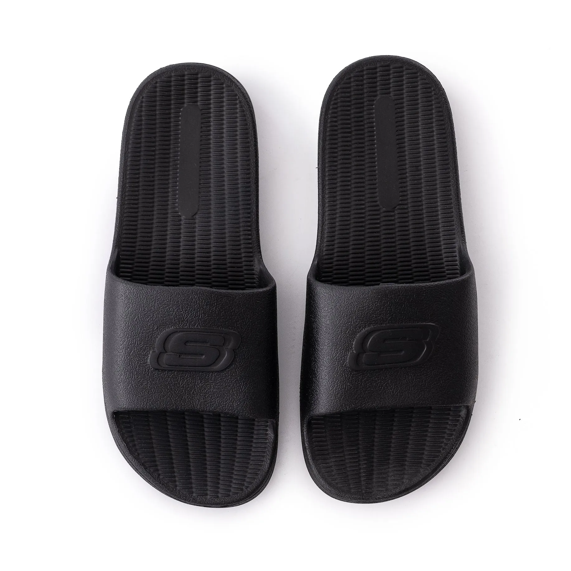 Skechers Black Slipper Men's