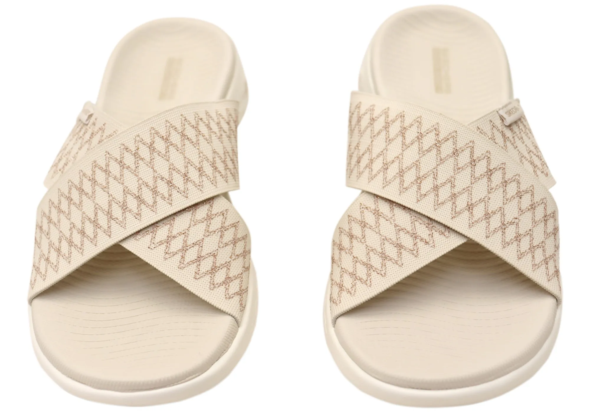 Skechers Womens On The Go 600 Enchanted Slide Sandals
