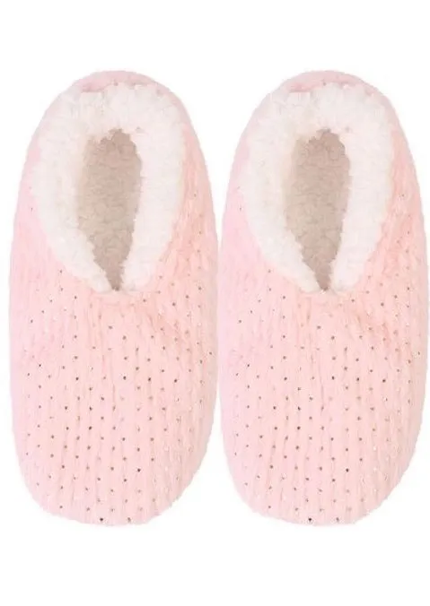 SnuggUpps Womens Metallic Pink