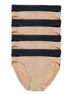 So Smooth Modal Low Rise Bikini 8-Pack
