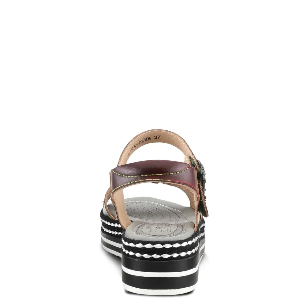 Spring Step Shoes L'Artiste Laga Leather Women's Slingback Sandals