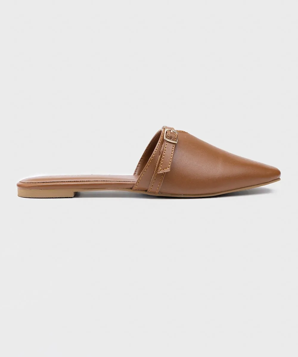 Square-Toe Mules