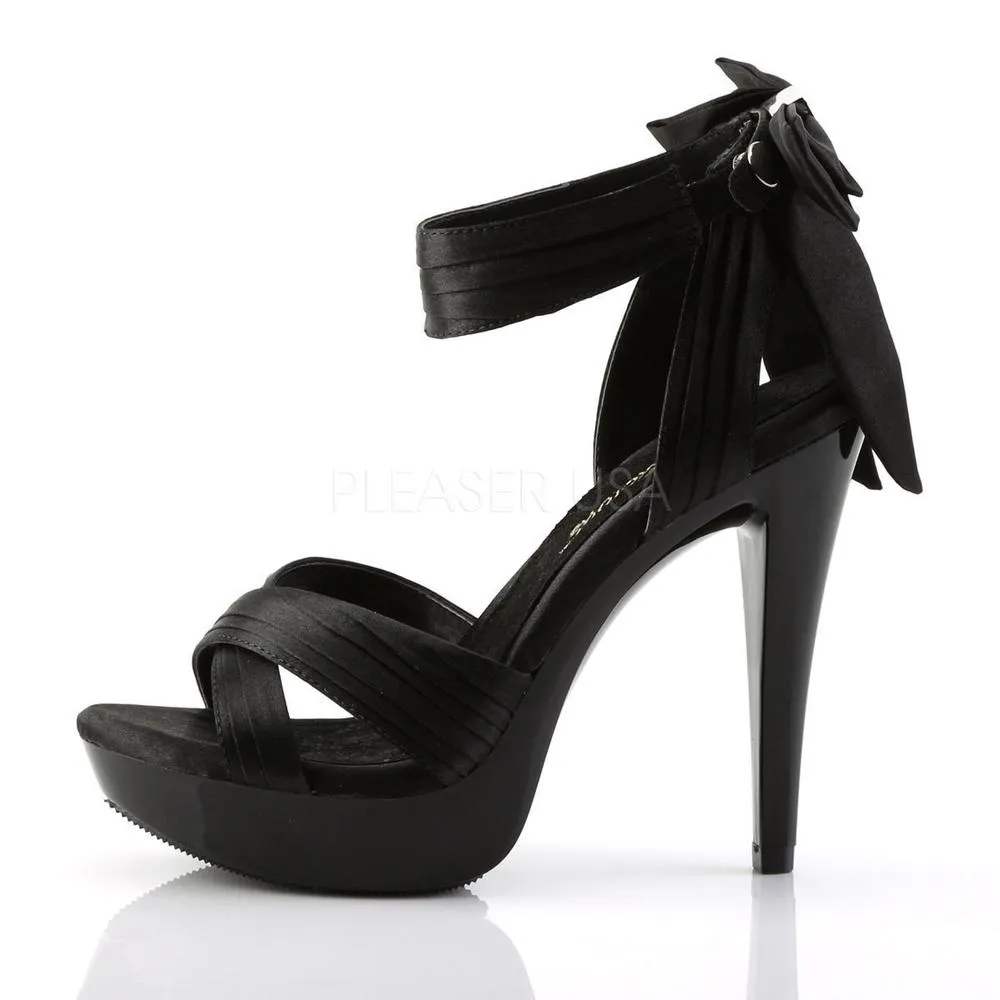 SS-COCKTAIL-568 Sandal | Black Fabric