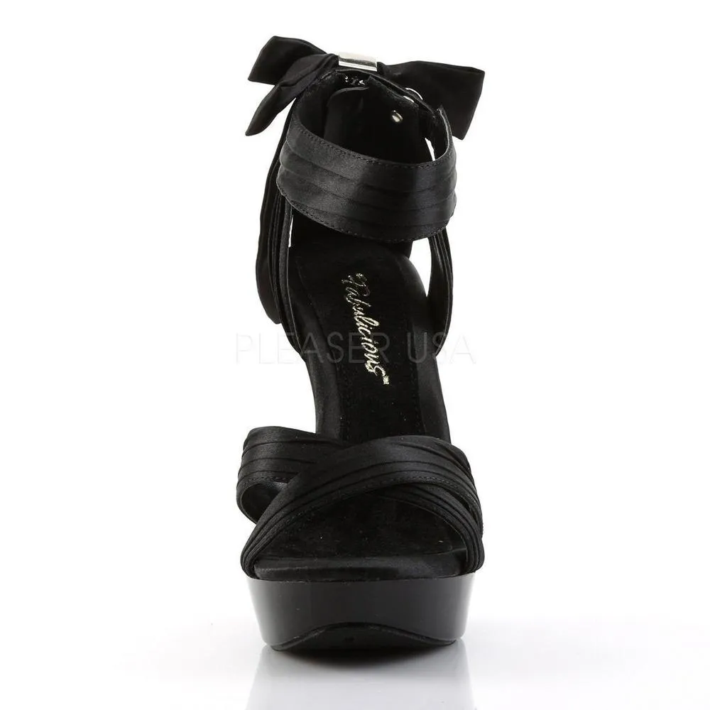 SS-COCKTAIL-568 Sandal | Black Fabric
