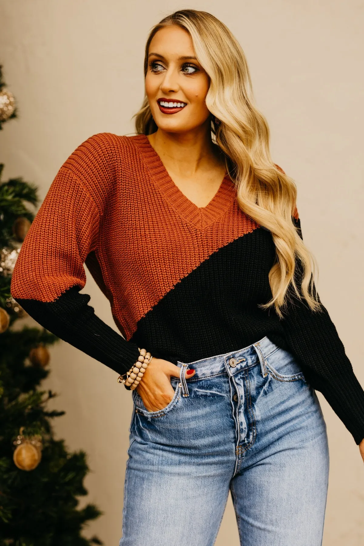 The Fallyn Tie Back Sweater
