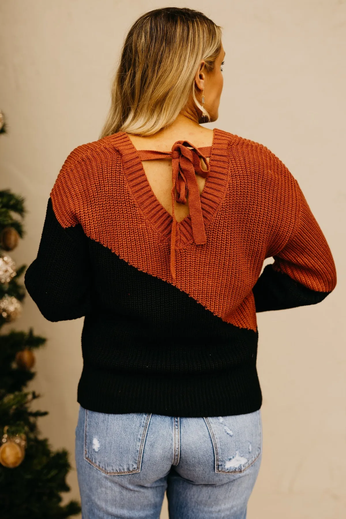The Fallyn Tie Back Sweater
