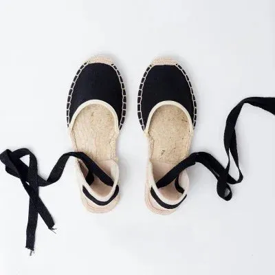 TIMETANG Canvas Espadrille Women Flats Ankle Strap Hemp Bottom Fisherman Shoes For 2017 Spring/Autumn Women Loafers #CH819