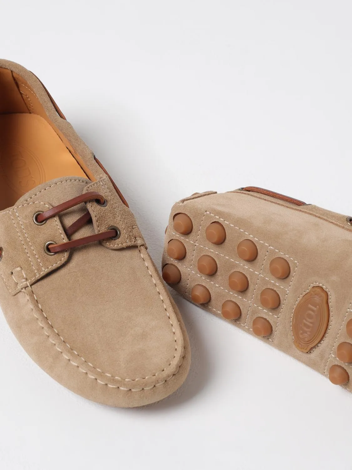 Tod's Loafers Men Beige