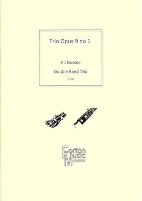 TRIO OPUS 9 NO 1 DOUBLE REED TRIO