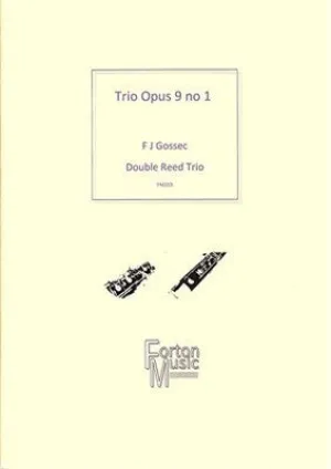 TRIO OPUS 9 NO 1 DOUBLE REED TRIO