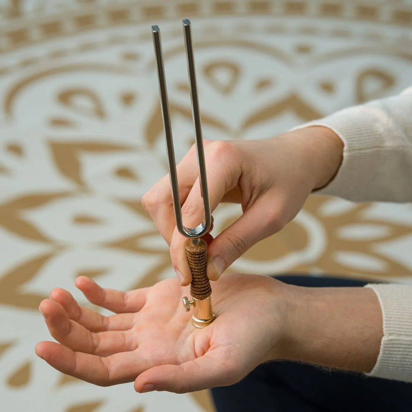 Tuning Fork Vibrational Foot Peg Attachments