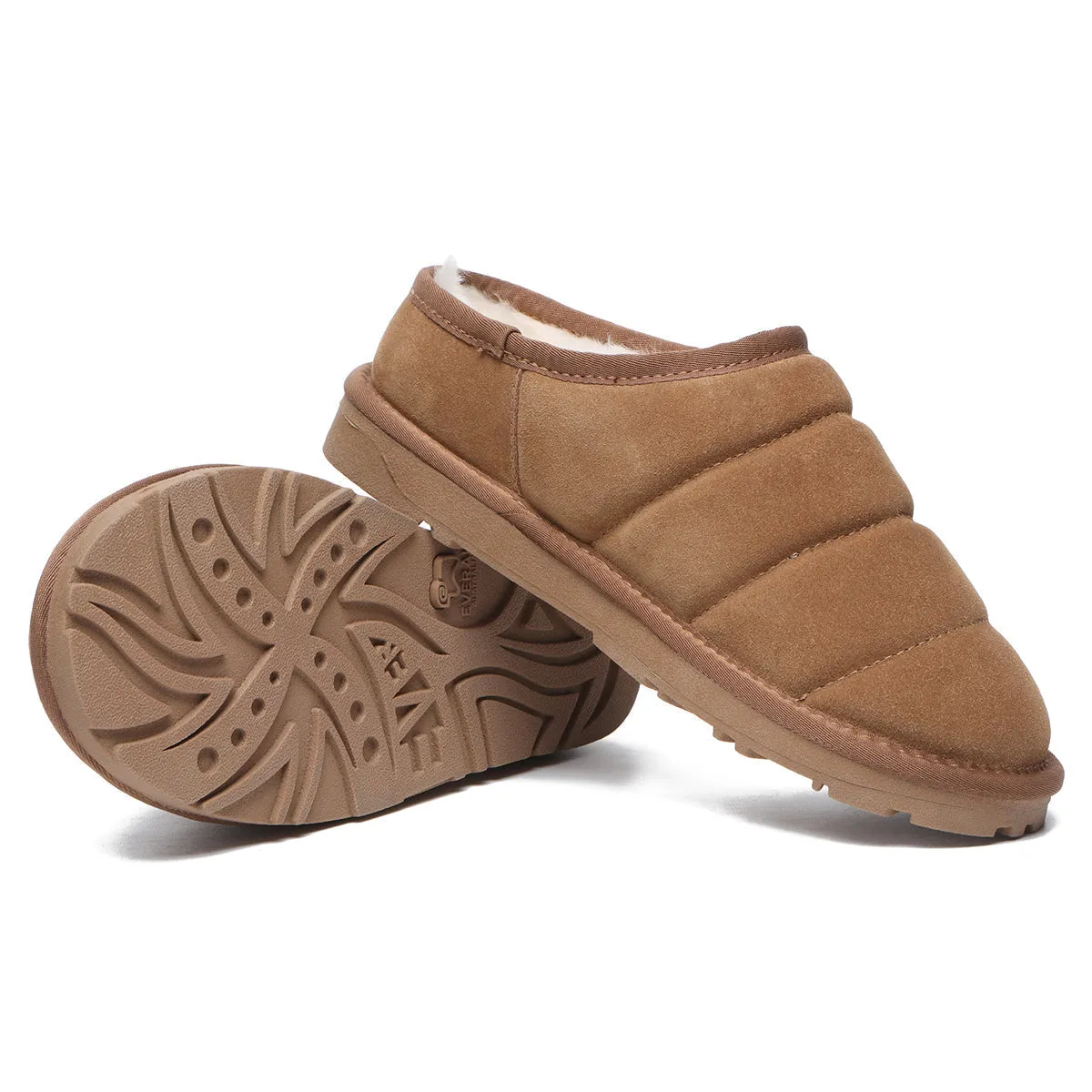 Ultra Puffer Sheepskin Slippers