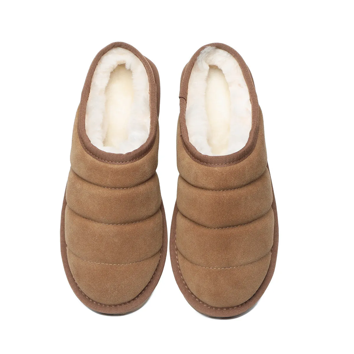 Ultra Puffer Sheepskin Slippers