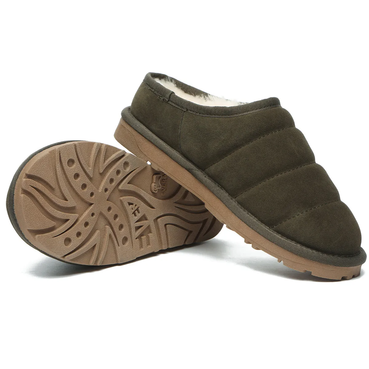 Ultra Puffer Sheepskin Slippers