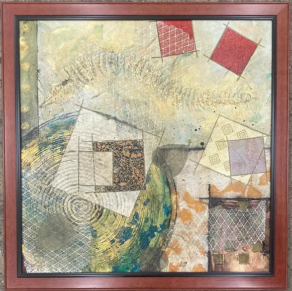 Untitled Framed Original Painting on Canvas