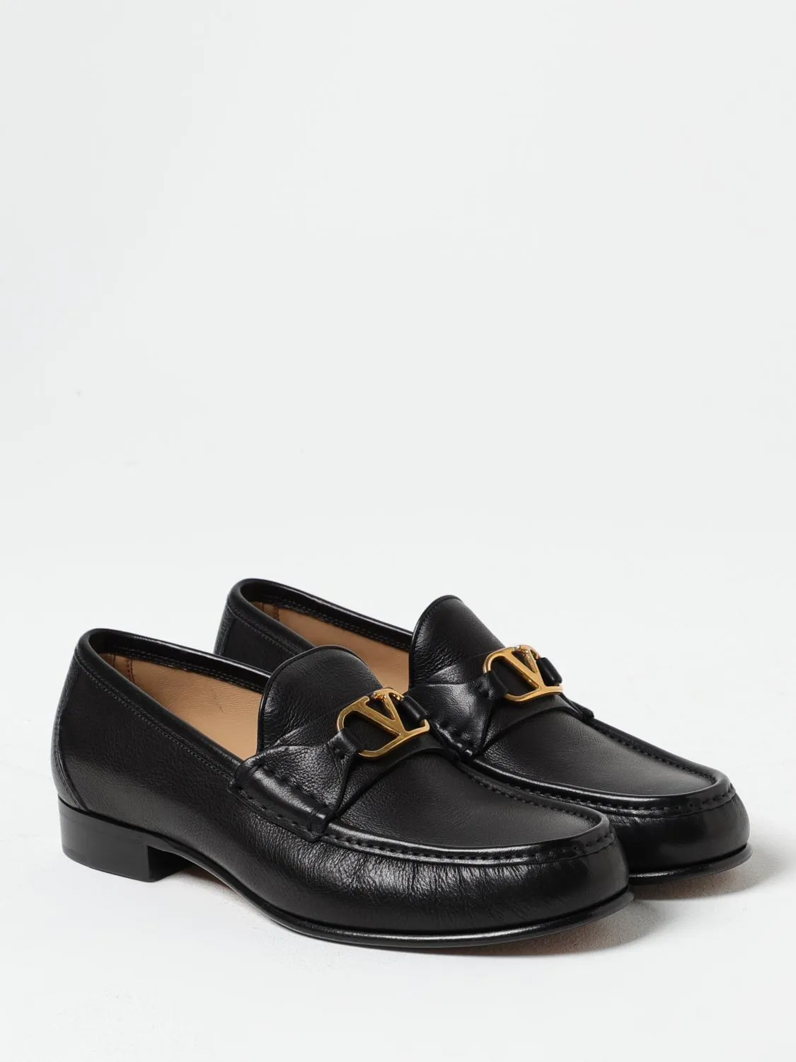 Valentino Garavani Loafers Men Tobacco