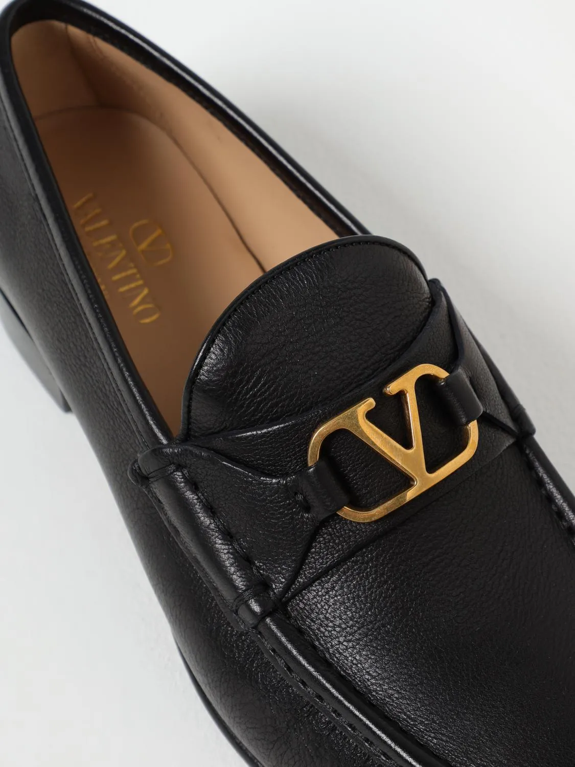 Valentino Garavani Loafers Men Tobacco