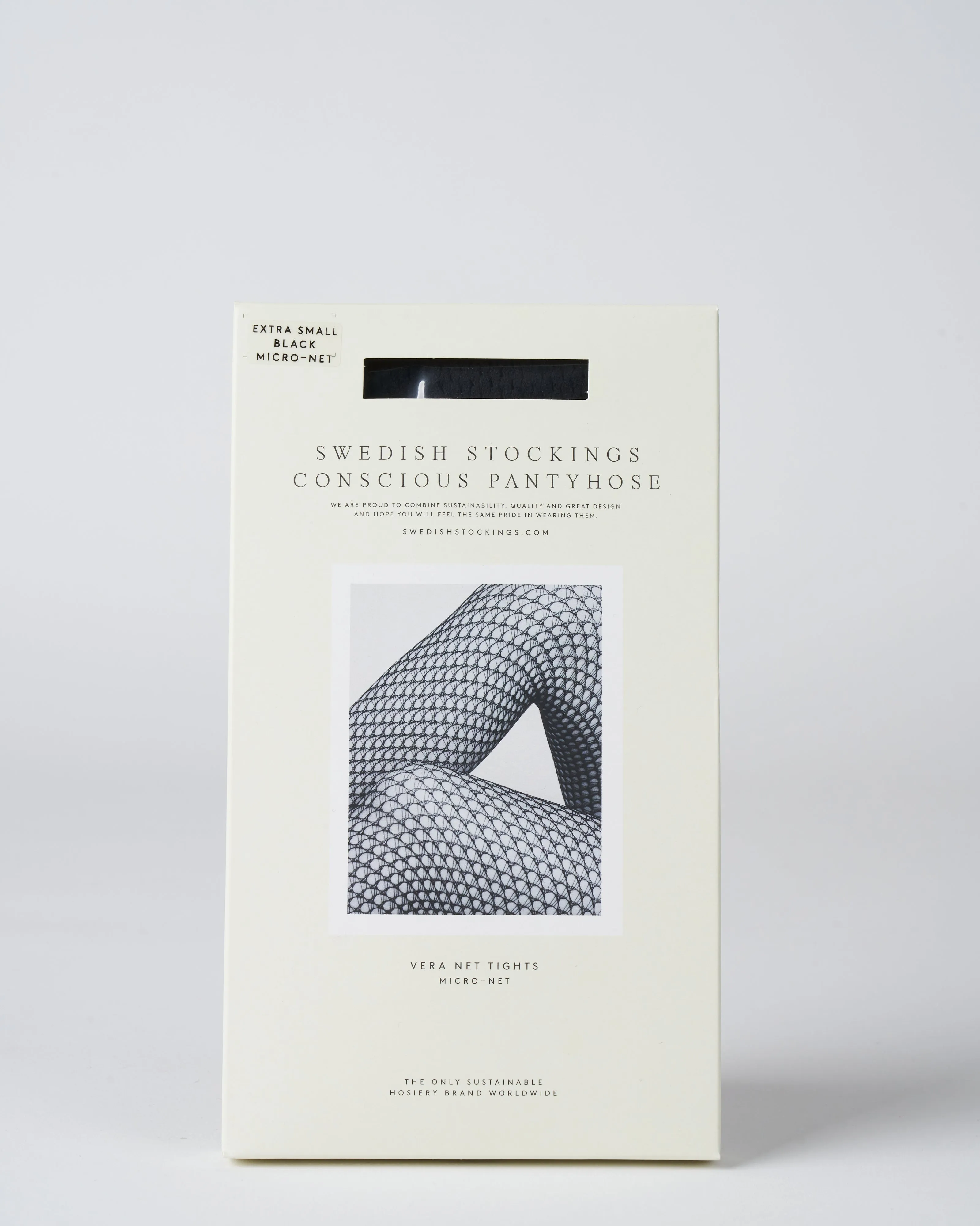 vera net tights - black