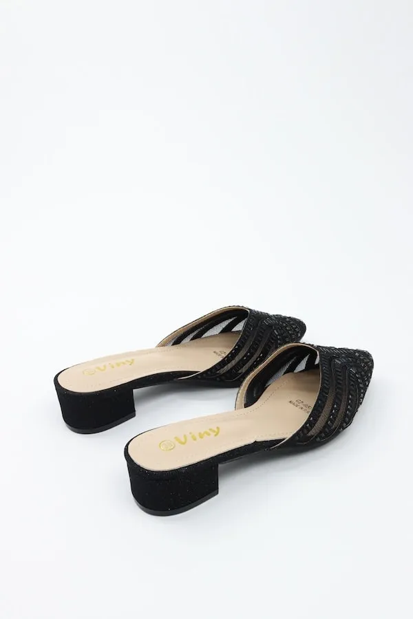 Viny - Women's Low Block Mules