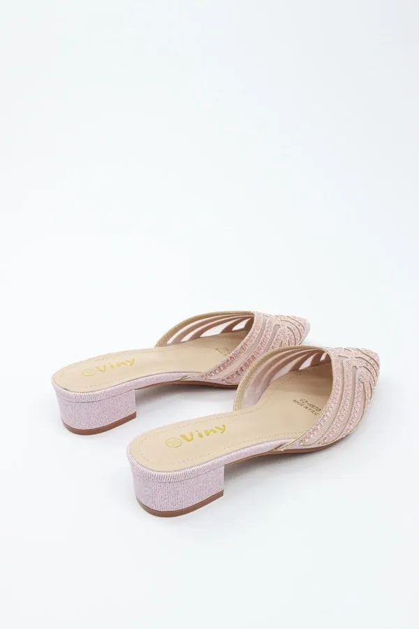 Viny - Women's Low Block Mules