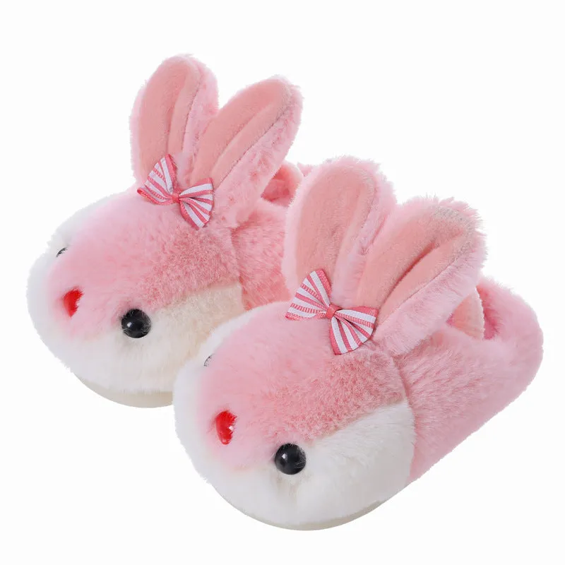 Winter Children Warm Non-slip Cotton Slippers
