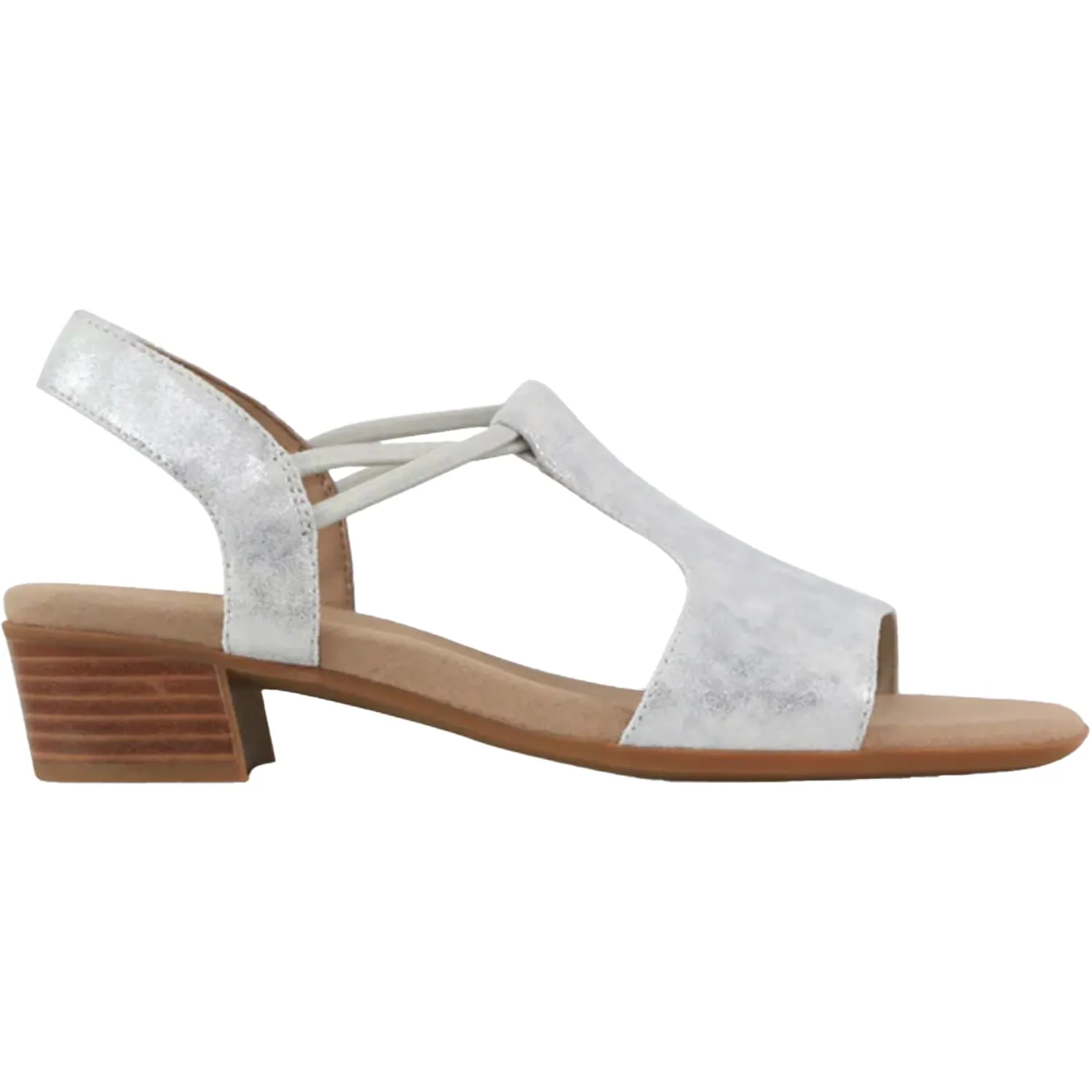 Women's Munro Susan White Shimmer