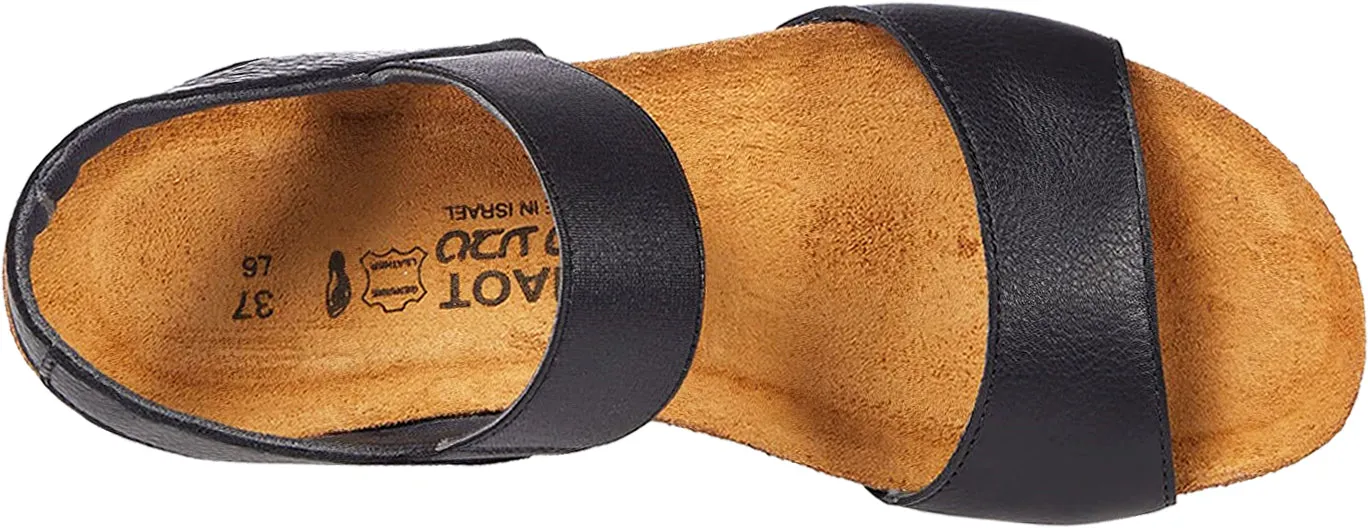 Women's Naot Emily Soft Black Leather